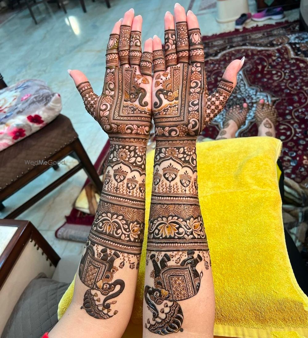 Photo From Best Bridal Mehndi Design - By Sandeep Mehendi Artist