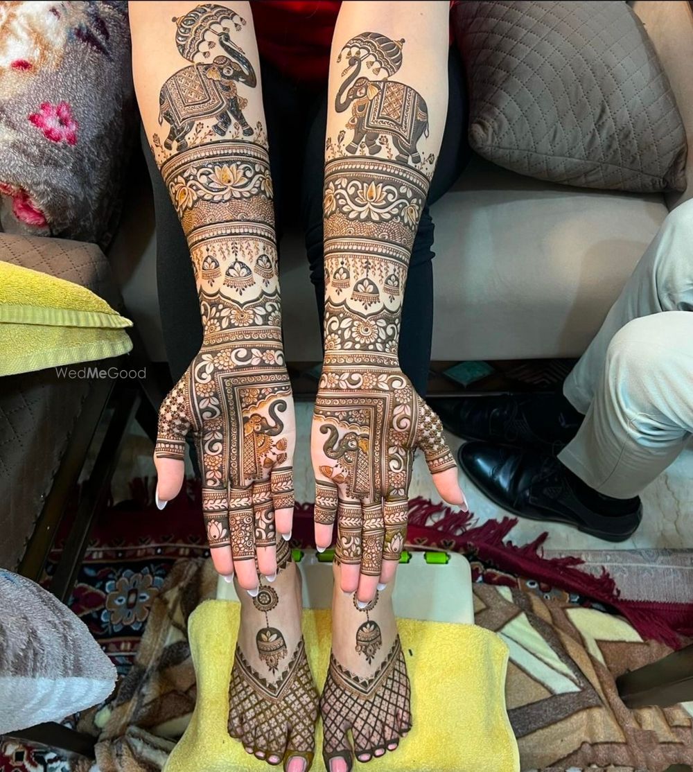 Photo From Best Bridal Mehndi Design - By Sandeep Mehendi Artist