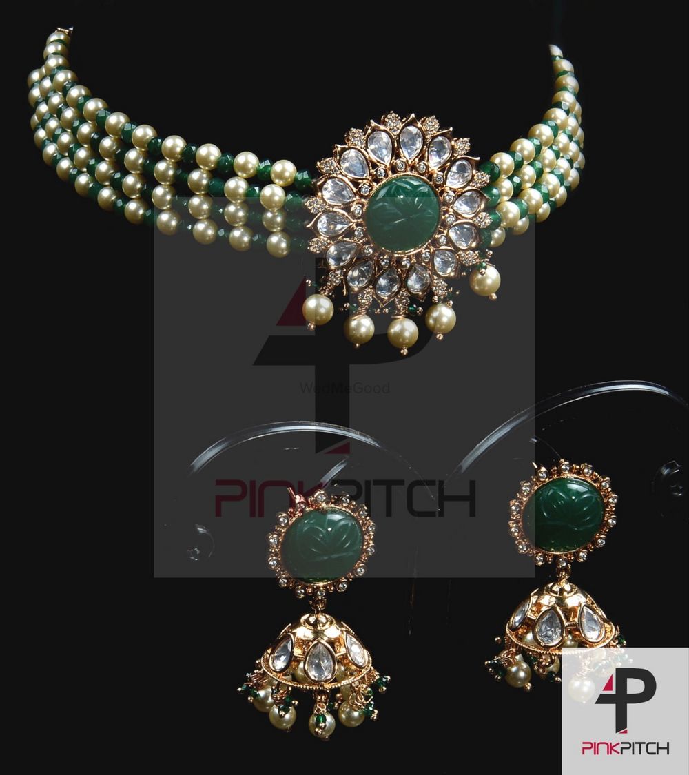 Photo From American Diamond Choker / Necklace - By Pink Pitch