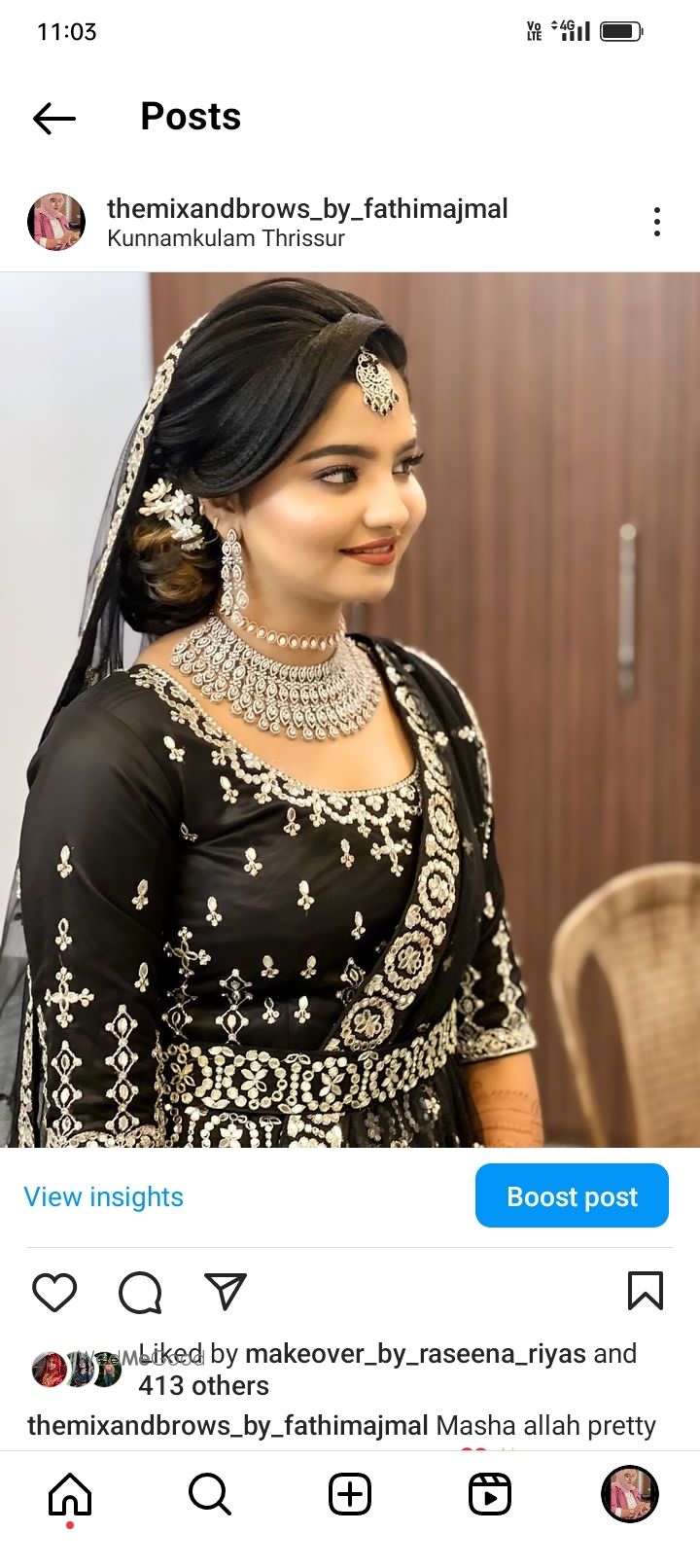 Photo From Bridal Makeover Pics - By The Mix and Brows by Fathima Jmal