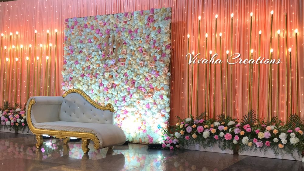 Photo From Pastel Floral wall - By Vivaha Creations