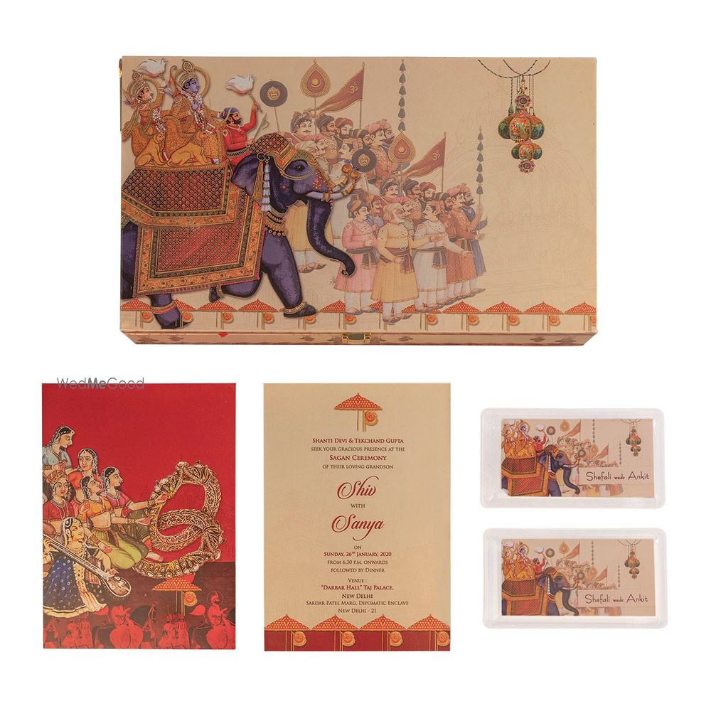 Photo From Wedding Invite - By Packman Bespoke Gifting