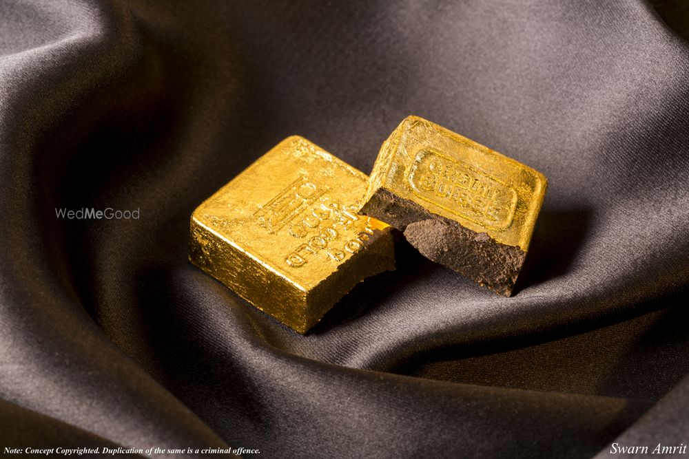 Photo of edible gold bricks