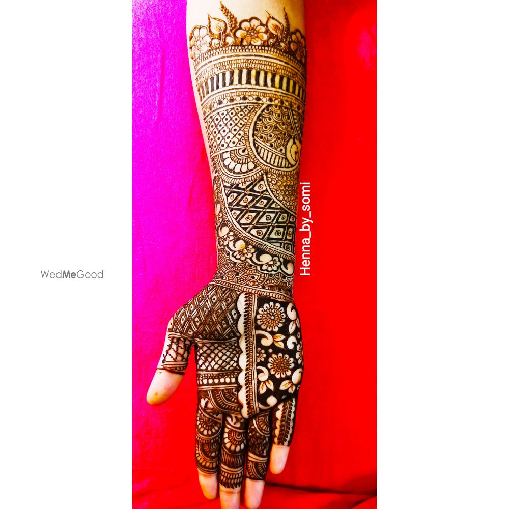 Photo From Bridal Full Hand - By Henna by Somi