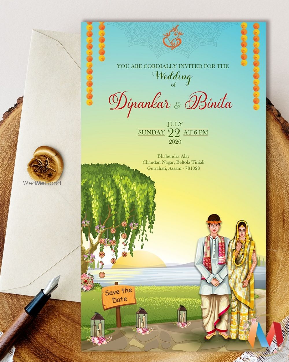 Photo From Assamese theme Invitation - By Mazic Door Invitations