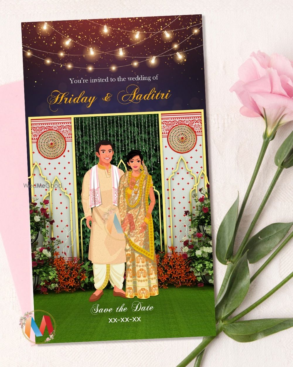 Photo From Assamese theme Invitation - By Mazic Door Invitations