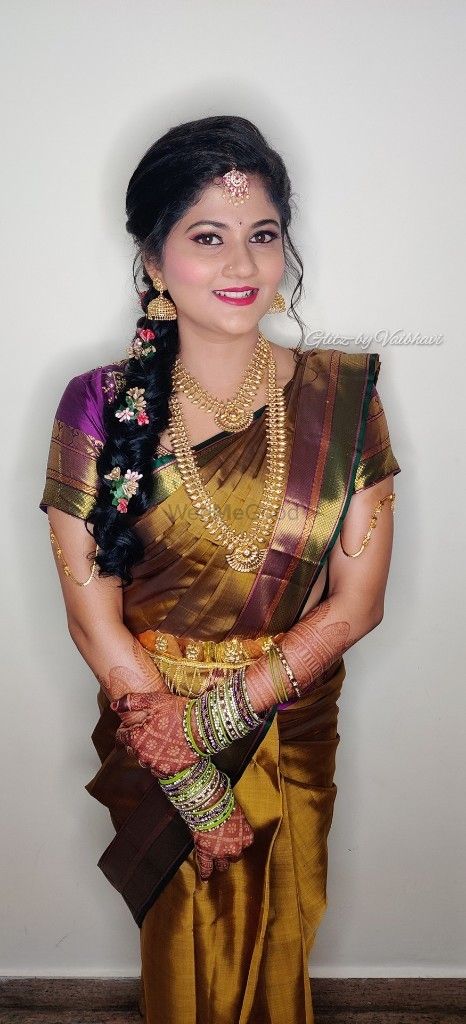 Photo From Traditional Muhurtam Makeup Look - By Glitz by Vaibhavi