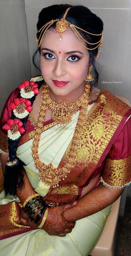 Photo From Traditional Muhurtam Makeup Look - By Glitz by Vaibhavi