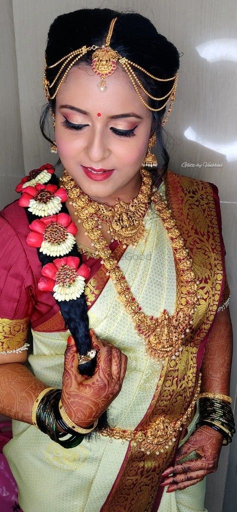 Photo From Traditional Muhurtam Makeup Look - By Glitz by Vaibhavi