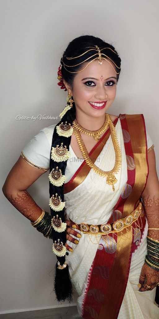 Photo From Traditional Muhurtam Makeup Look - By Glitz by Vaibhavi