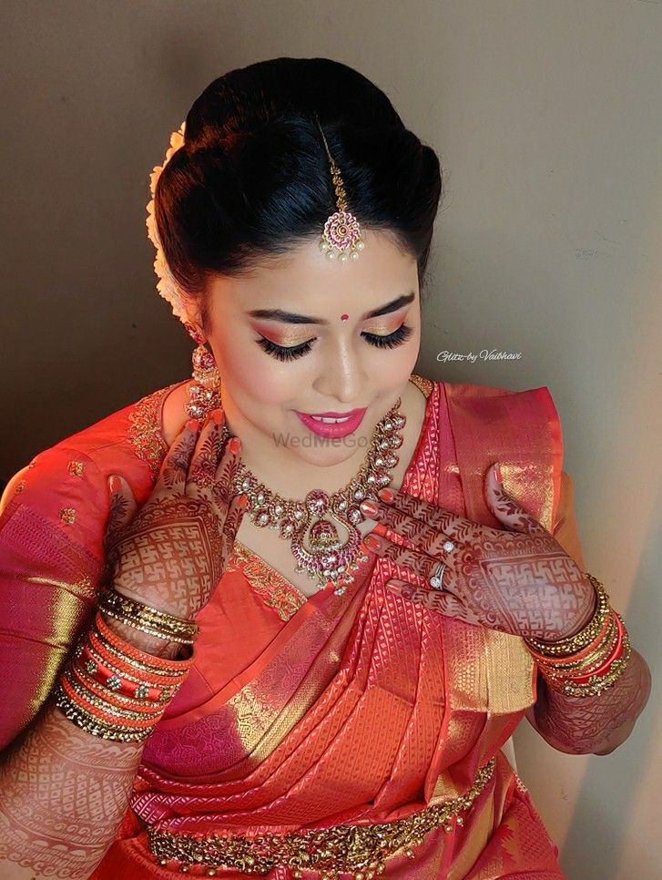 Photo From Traditional Muhurtam Makeup Look - By Glitz by Vaibhavi