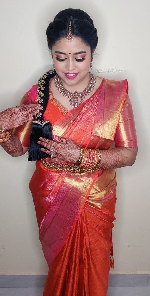 Photo From Traditional Muhurtam Makeup Look - By Glitz by Vaibhavi