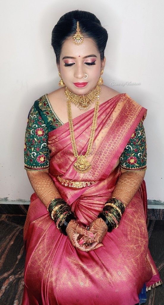 Photo From Traditional Muhurtam Makeup Look - By Glitz by Vaibhavi