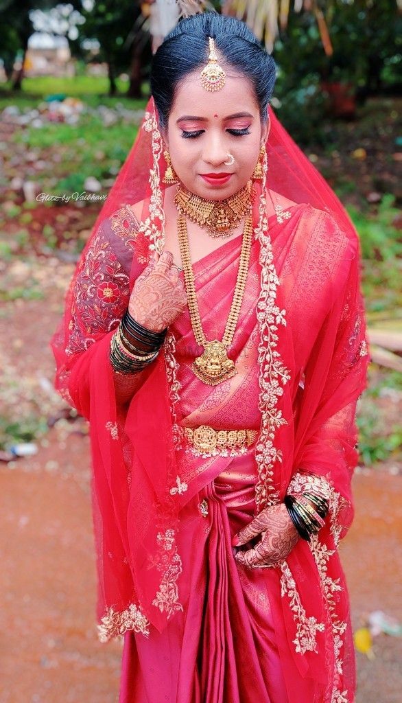 Photo From Traditional Muhurtam Makeup Look - By Glitz by Vaibhavi