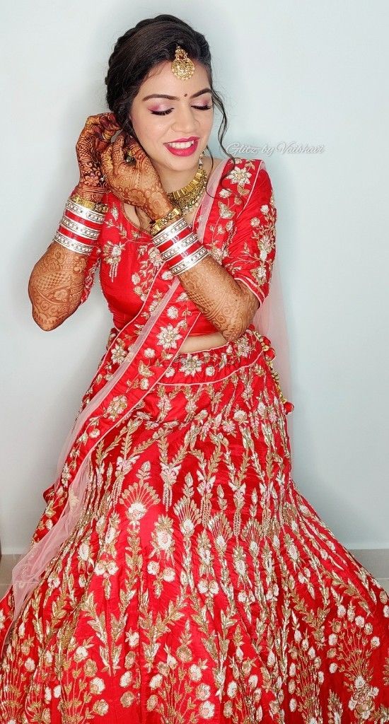 Photo From North Indian wedding look-1 - By Glitz by Vaibhavi