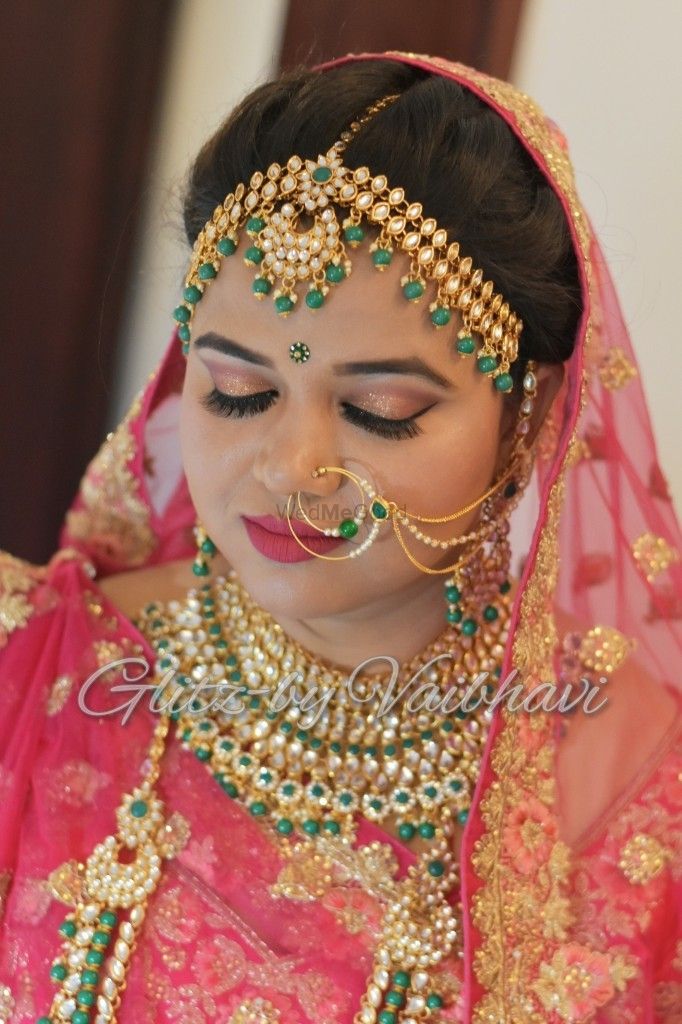 Photo From North Indian wedding look-1 - By Glitz by Vaibhavi