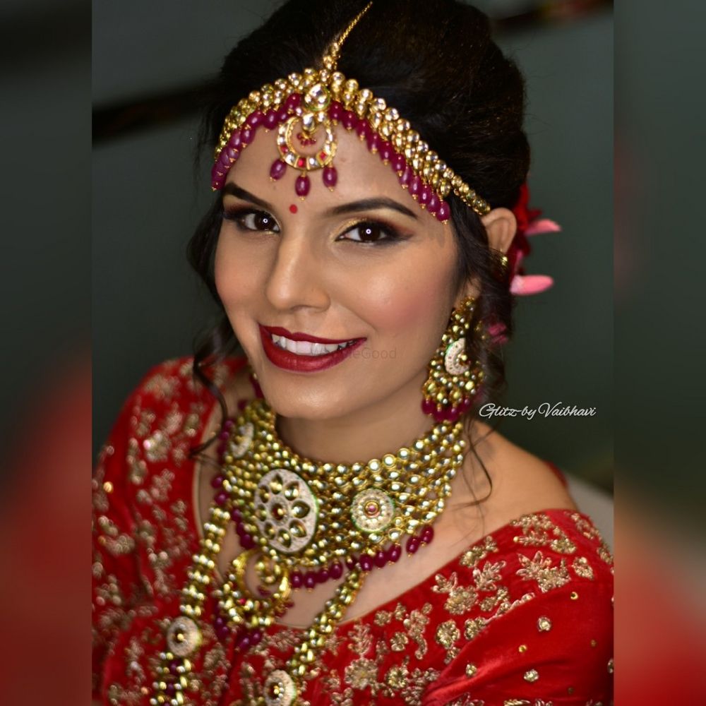 Photo From North Indian wedding look-1 - By Glitz by Vaibhavi