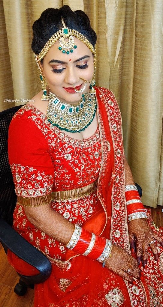 Photo From North Indian wedding look-1 - By Glitz by Vaibhavi