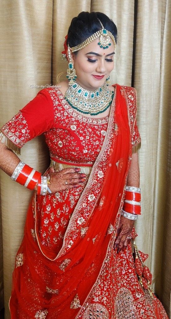 Photo From North Indian wedding look-1 - By Glitz by Vaibhavi