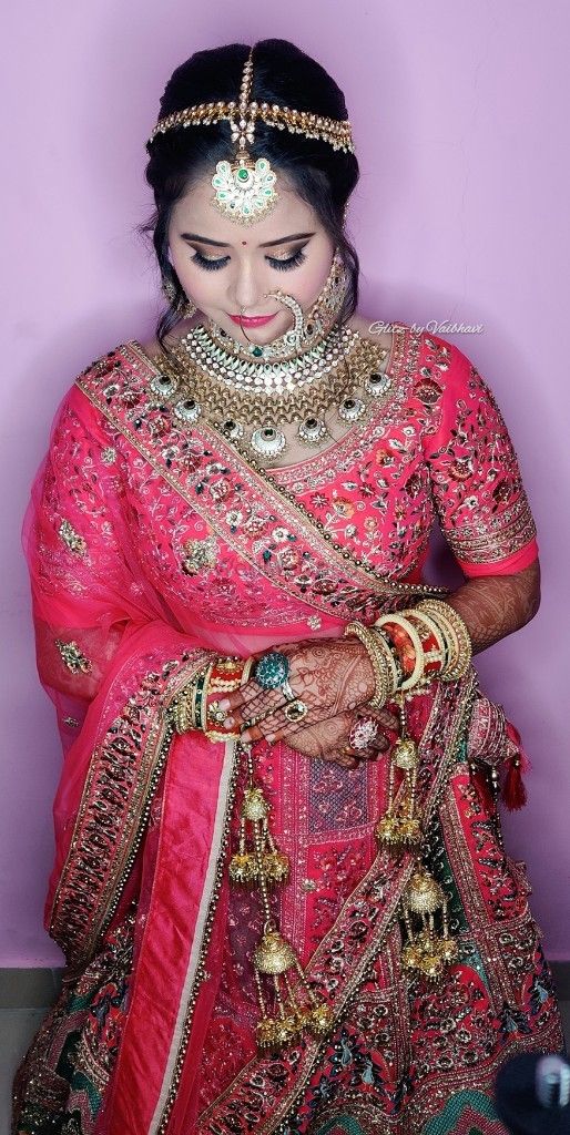 Photo From North Indian wedding look-1 - By Glitz by Vaibhavi