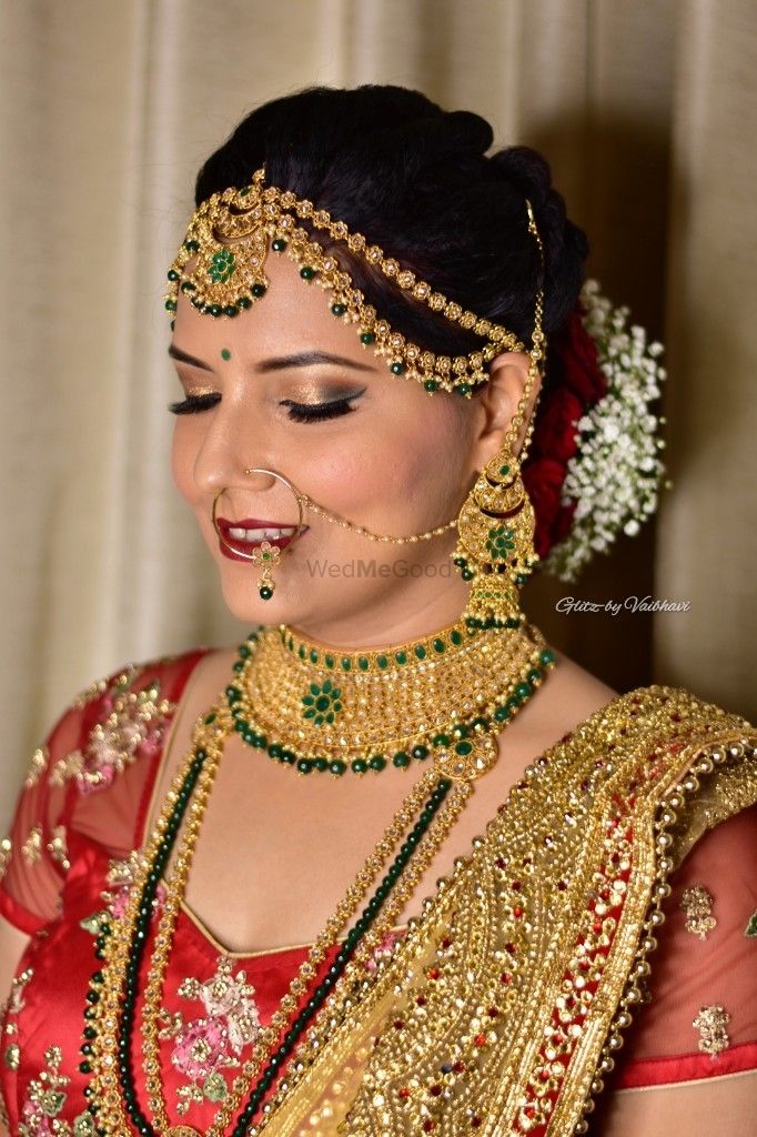 Photo From North Indian Brides Wedding Makeup -2 - By Glitz by Vaibhavi