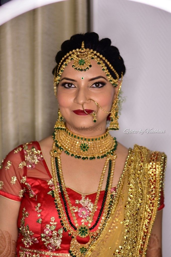 Photo From North Indian Brides Wedding Makeup -2 - By Glitz by Vaibhavi