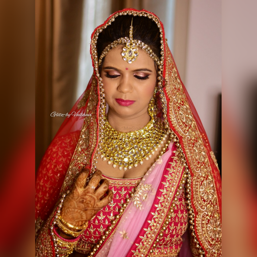 Photo From North Indian Brides Wedding Makeup -2 - By Glitz by Vaibhavi