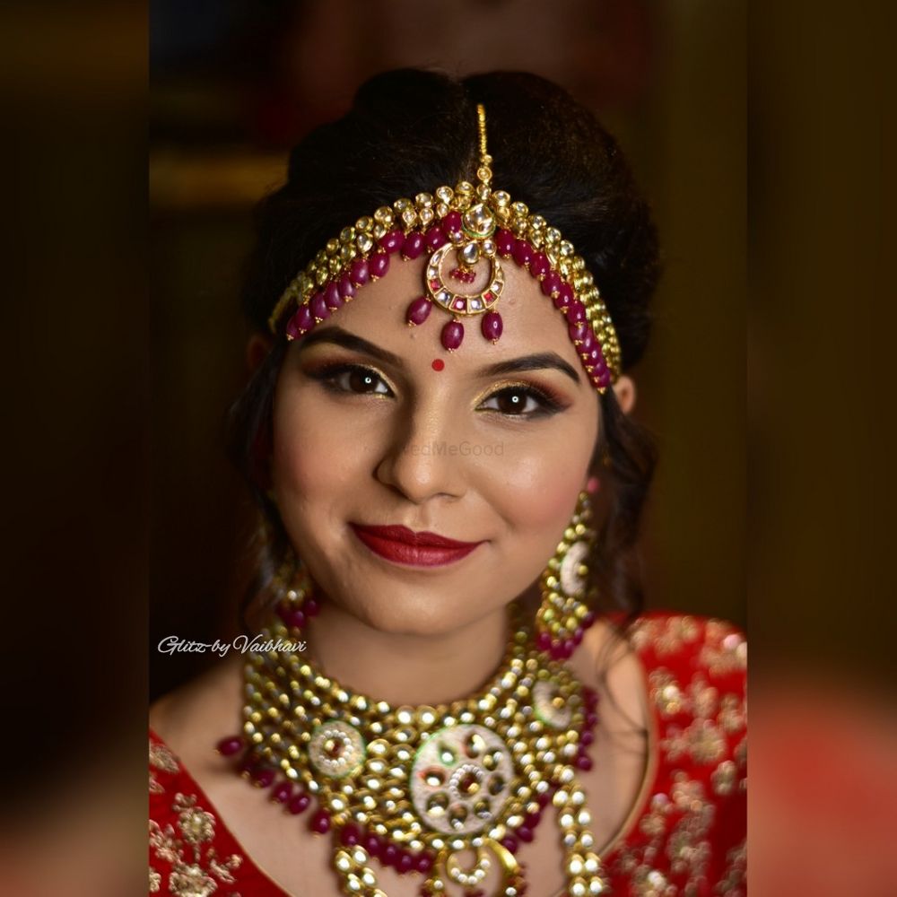 Photo From North Indian Brides Wedding Makeup -2 - By Glitz by Vaibhavi