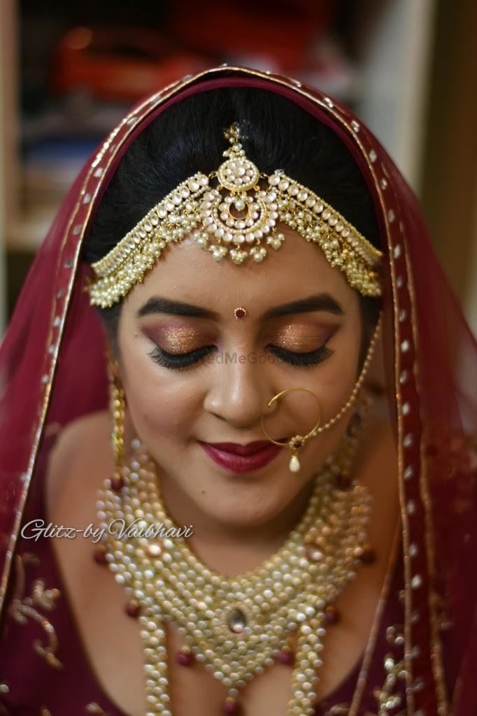 Photo From North Indian Brides Wedding Makeup -2 - By Glitz by Vaibhavi