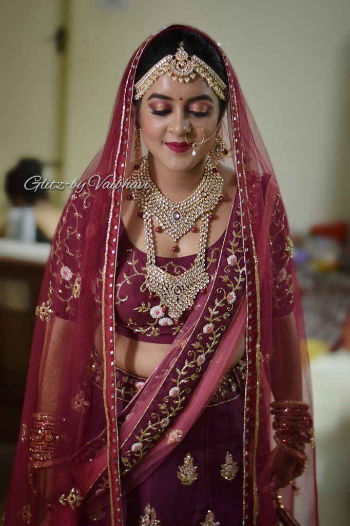 Photo From North Indian Brides Wedding Makeup -2 - By Glitz by Vaibhavi