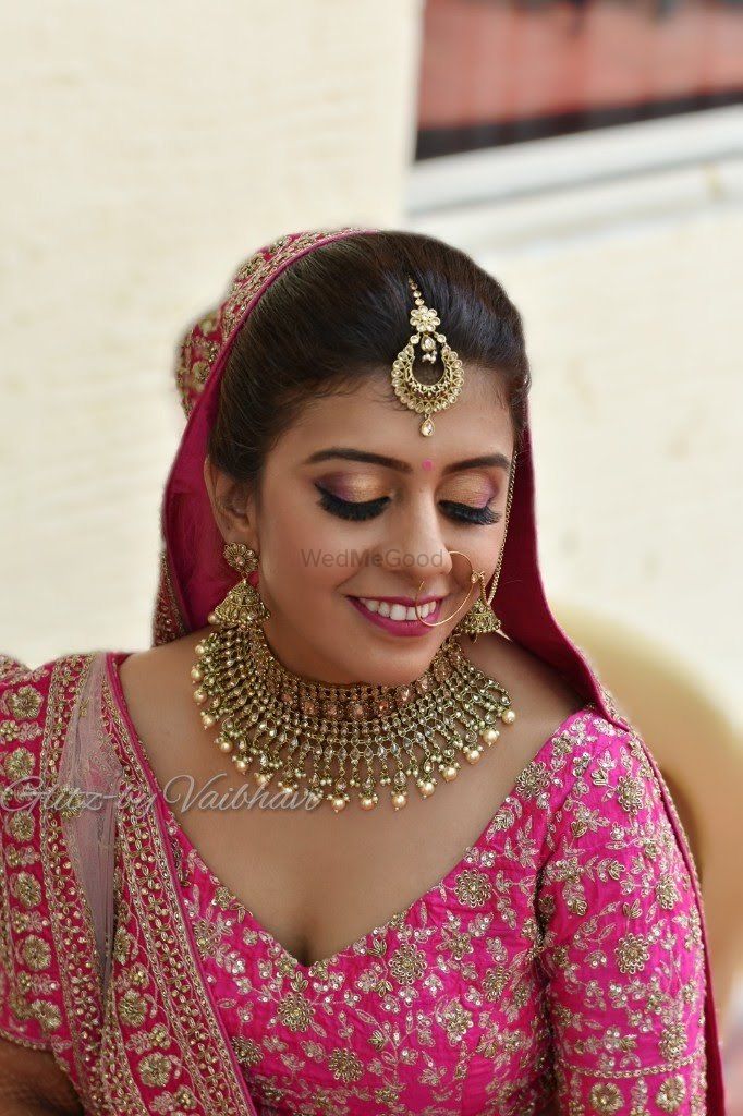 Photo From North Indian Brides Wedding Makeup -2 - By Glitz by Vaibhavi