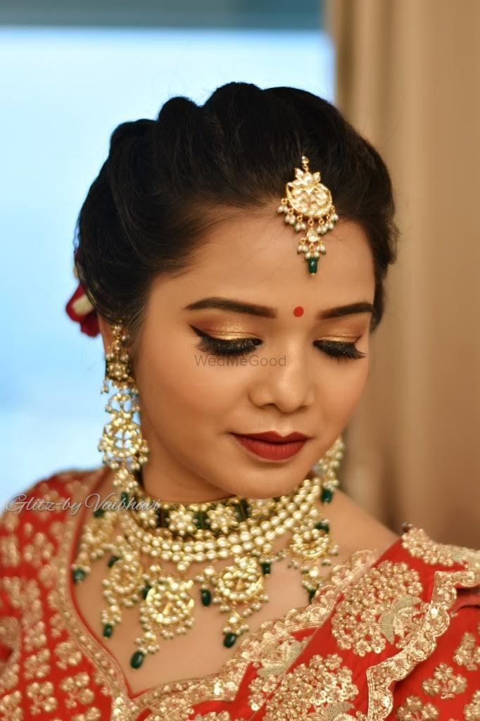 Photo From North Indian Brides Wedding Makeup -2 - By Glitz by Vaibhavi