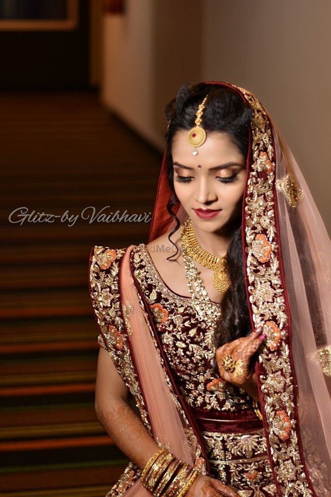 Photo From North Indian Brides Wedding Makeup -2 - By Glitz by Vaibhavi