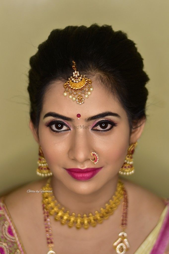 Photo From Traditional Muhurtam Makeup Look-2 - By Glitz by Vaibhavi