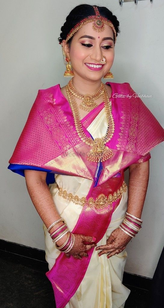 Photo From Traditional Muhurtam Makeup Look-2 - By Glitz by Vaibhavi