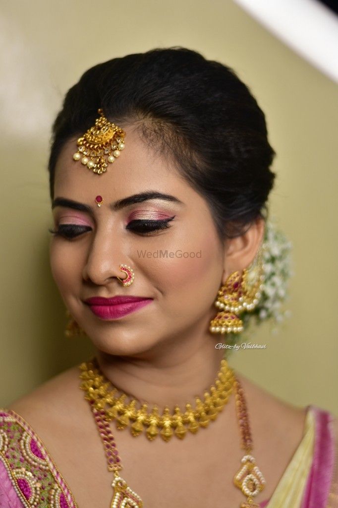 Photo From Traditional Muhurtam Makeup Look-2 - By Glitz by Vaibhavi