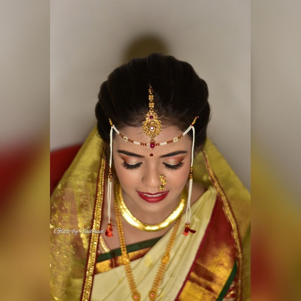 Photo From Traditional Muhurtam Makeup Look-2 - By Glitz by Vaibhavi