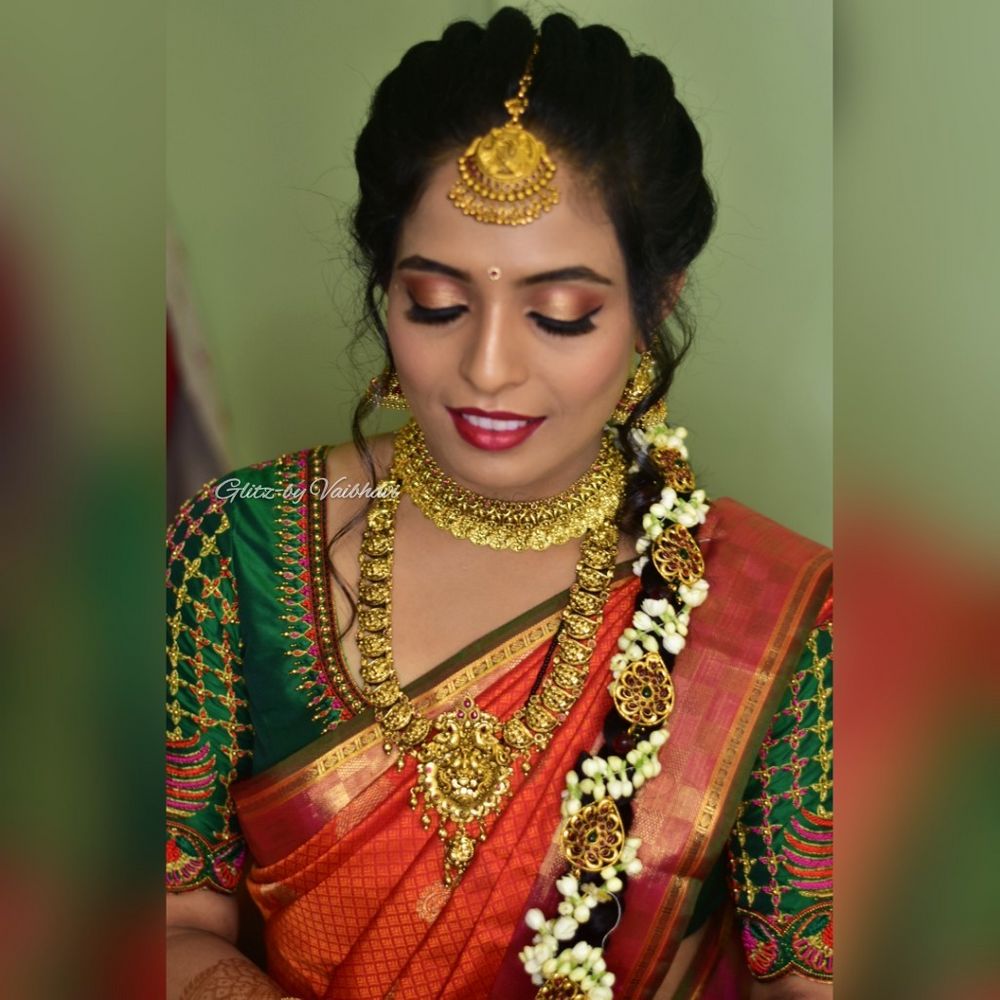 Photo From Traditional Muhurtam Makeup Look-2 - By Glitz by Vaibhavi