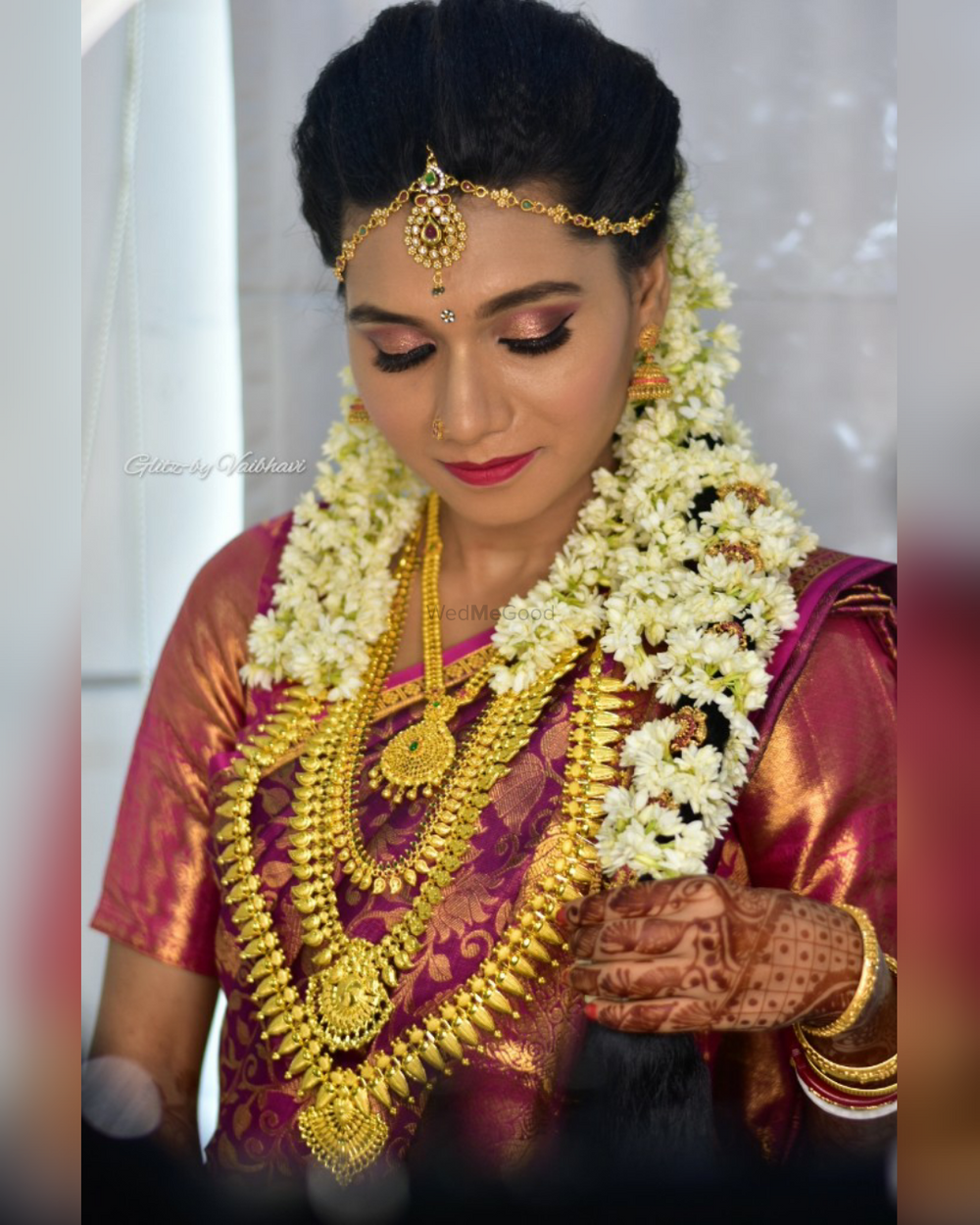 Photo From Traditional Muhurtam Makeup Look-2 - By Glitz by Vaibhavi