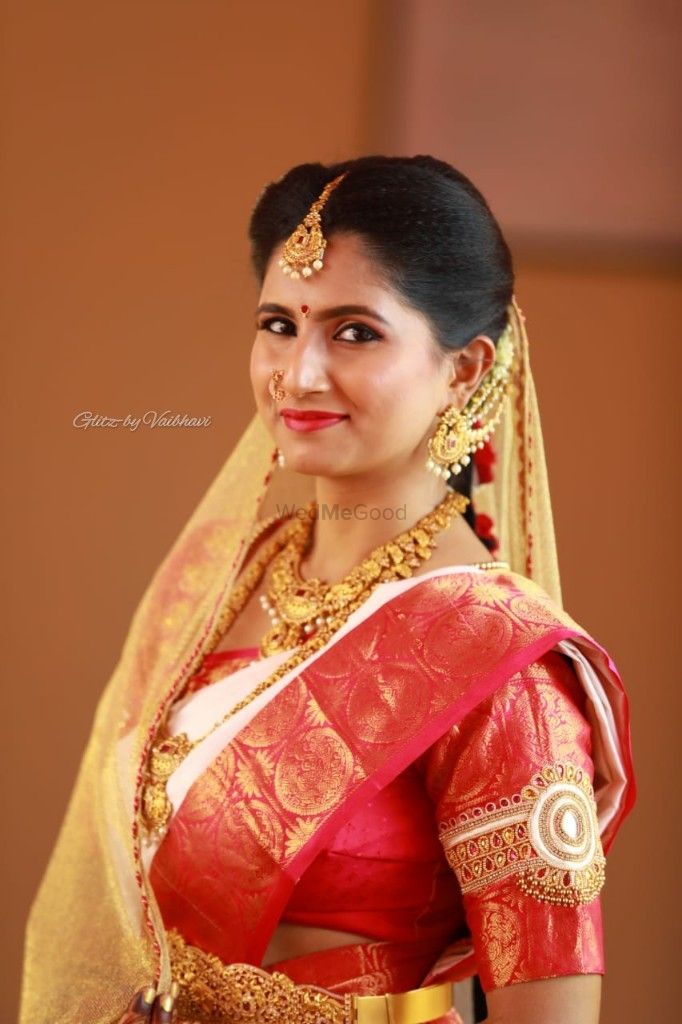 Photo From Traditional Muhurtam Makeup Look-2 - By Glitz by Vaibhavi