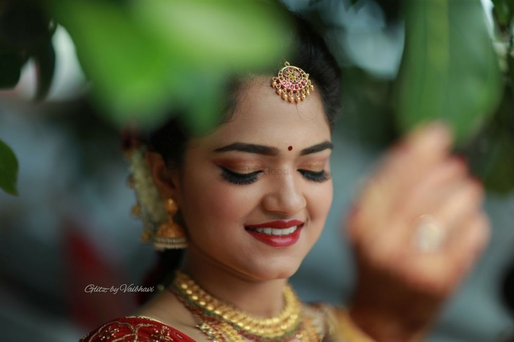 Photo From Traditional Muhurtam Makeup Look-2 - By Glitz by Vaibhavi