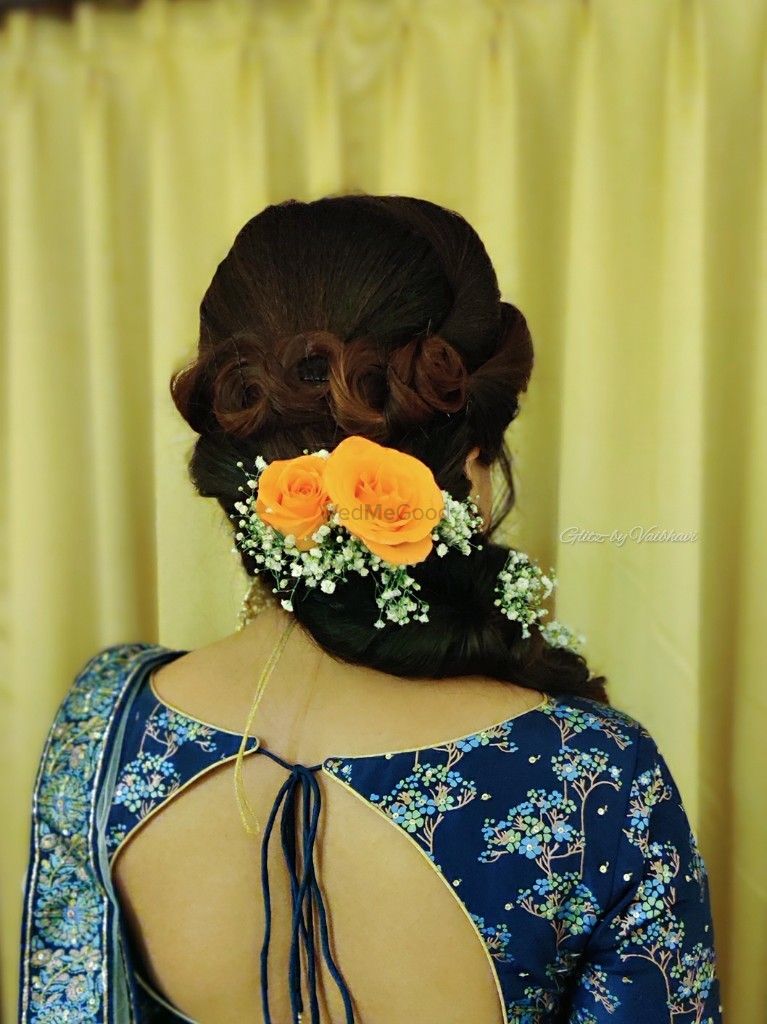 Photo From Messy Braid Hairstyle - By Glitz by Vaibhavi