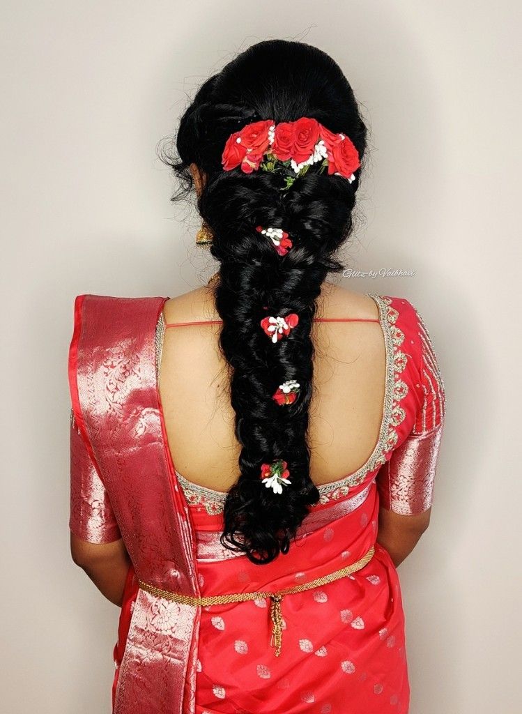 Photo From Messy Braid Hairstyle - By Glitz by Vaibhavi