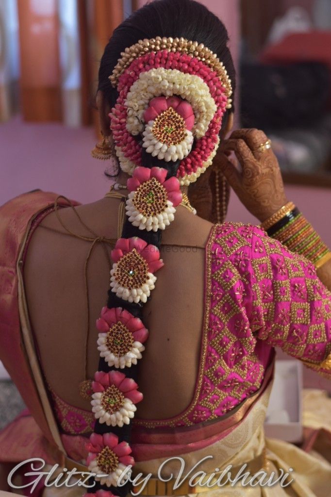 Photo From Traditional Floral jade hairstyle - By Glitz by Vaibhavi