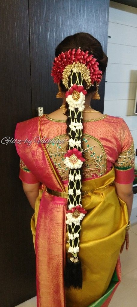 Photo From Traditional Floral jade hairstyle - By Glitz by Vaibhavi