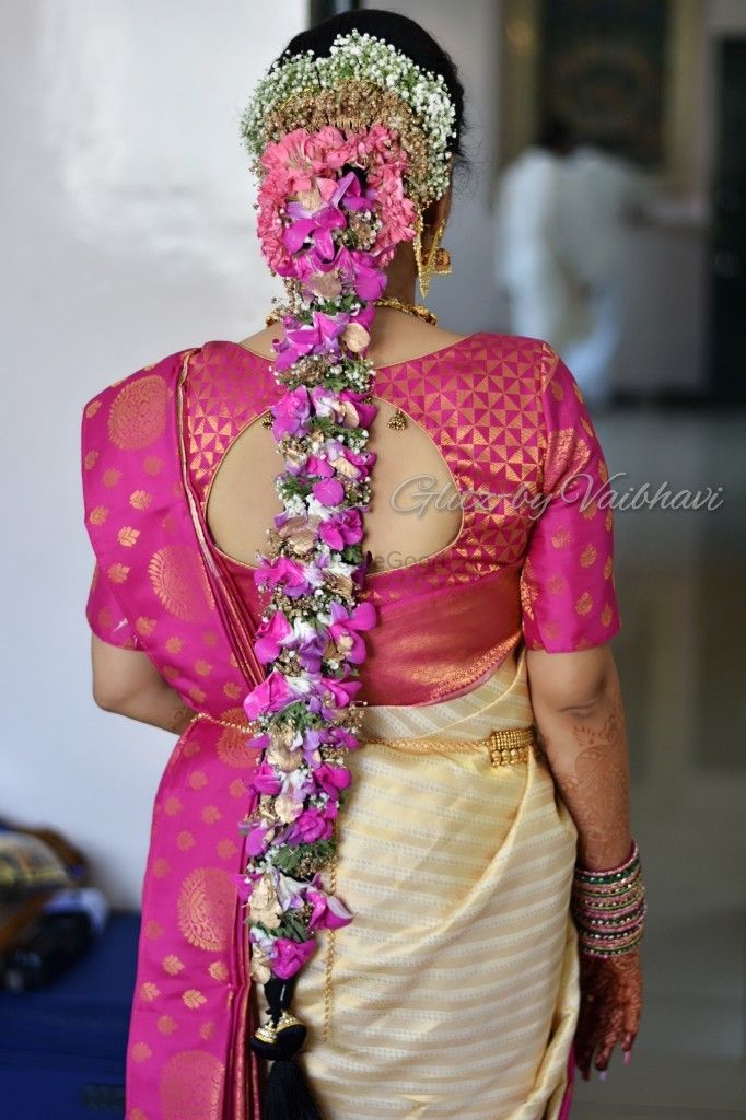 Photo From Traditional Floral jade hairstyle - By Glitz by Vaibhavi