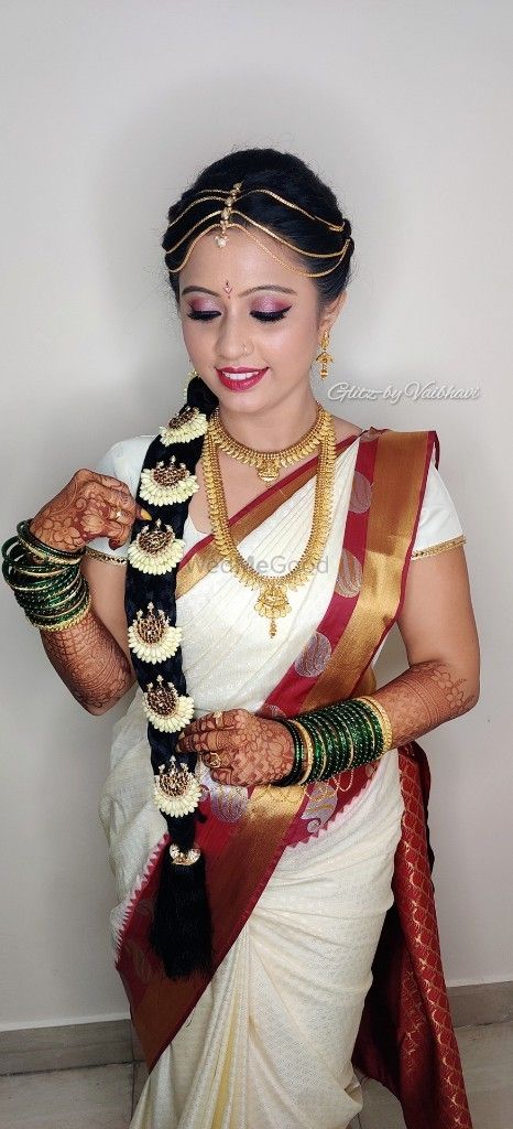 Photo From Traditional Floral jade hairstyle - By Glitz by Vaibhavi
