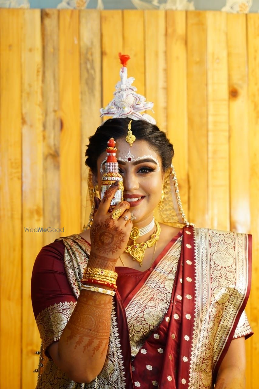 Photo From Bengali bride Aditi - By Makeup Elegance by Munmun