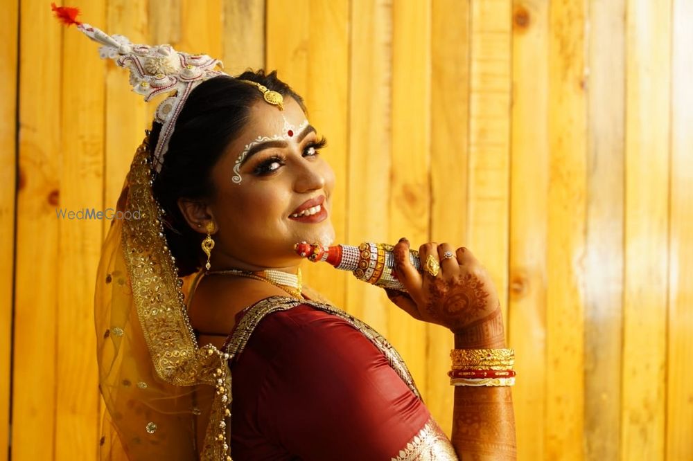 Photo From Bengali bride Aditi - By Makeup Elegance by Munmun