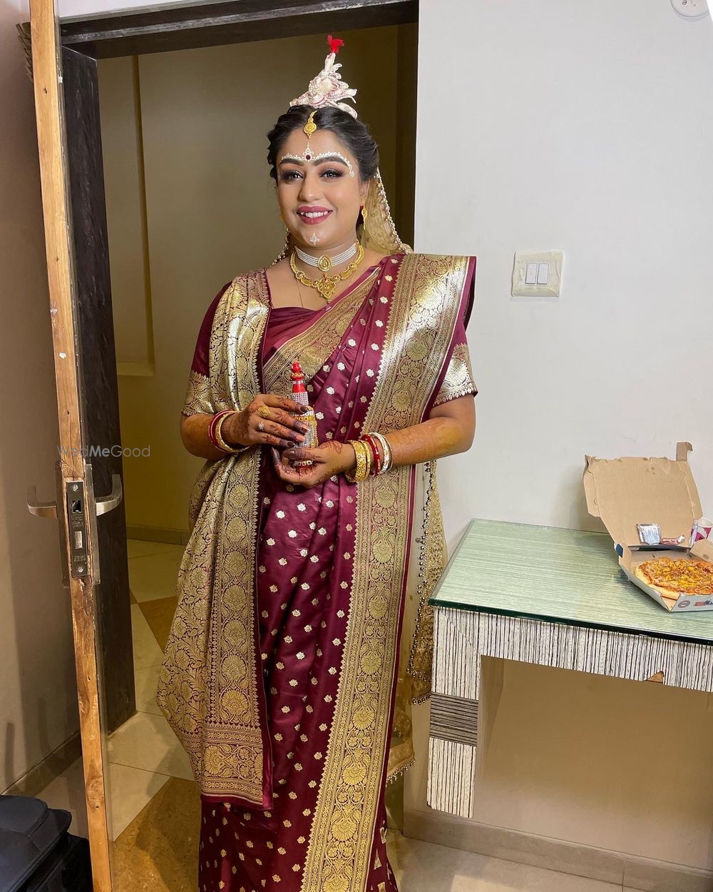 Photo From Bengali bride Aditi - By Makeup Elegance by Munmun